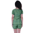 thumbnail image 3 of Moomaya Pyjama en Coton pour Femmes, Ensemble de Nuit 2 Pcs avec Shorts, Ensembles de Pyjama avec Shorts, 3 of 7