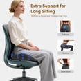 thumbnail image 4 of for Office Chair, Car & Wheelchair – Soft Comfort Coccyx Cushion for Tailbone & Sciatica Pain Relief, Portable  Pad for Long Sitting, Driving & Travel, 4 of 7