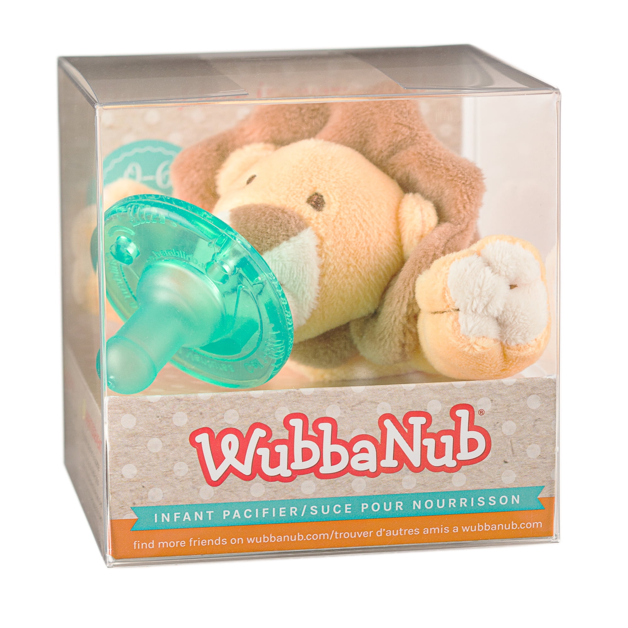 Baby Lion WubbaNub Infant Pacifier 