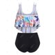 thumbnail image 2 of Deslumbrante mariposa de tiras de volantes más el tamaño de traje de baño de Tankini Rosegal Vestidos casuales de talla grande, 2 of 5