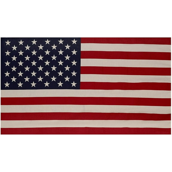 Valley Forge Polycotton U.S. Outdoor Flag - UV Resistant - 1 2-1/2' x 4'