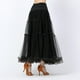 thumbnail image 4 of de baile de salón s con gradas de columpio largo para mujer Vestido con capas de ropa de baile Negro Colcomx vestido de baile latino, 4 of 8