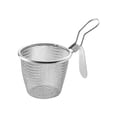 thumbnail image 4 of Colador de pasta, colador fino de acero inoxidable, colador de espagueti, cuchara, colador de cocina para escurrir albóndigas de pasta, 4 of 9