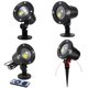 thumbnail image 4 of Eigraketly Foco LED de paisaje navideño, espectáculo de estrellas rojas y verdes, resistente al agua con mando a distancia, para interiores, Artesanía, 4 of 6