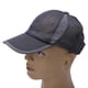 thumbnail image 3 of Deporte Snapback Correr Béisbol Al aire libre Curvo Ajustable Verano Mar Playa Malla Gorra Gris Oscuro, 3 of 3