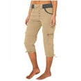 thumbnail image 2 of Seductiva Casual Pants for Women Women Multi Pocket Trousers Outdoor Casual Sports Cropped Pants Overalls Thin Loose Cargo Shorts, 2 of 5