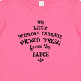 thumbnail image 4 of Inktastic My Little Heirloom Cabbage Picked Fresh from the Patch Boys or Girls Baby T-Shirt, 4 of 5