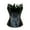 Black, variant on Womens Overbust Bustier Corset Tops for Women Waist Trainer Peacock Cosplay Costume Black 4XL