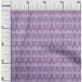 thumbnail image 2 of oneOone Polyester Spandex Purple Fabric Asian Kilim Craft Projects Decor Fabric Printed By The Yard 56 Inch Wide, 2 of 5