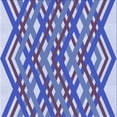 thumbnail image 1 of Ahgly Company Machine Washable Indoor Square Transitional Slate Blue Area Rugs, 7' Square, 1 of 7