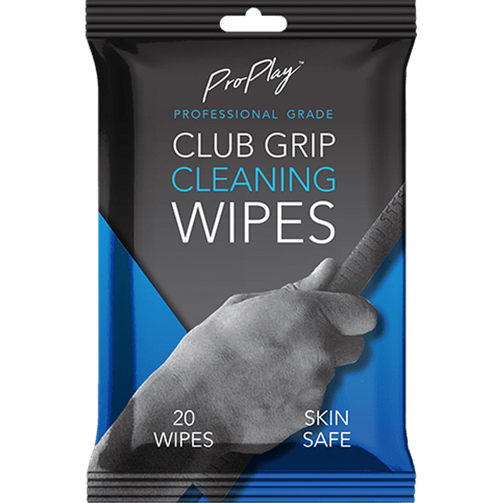 ProPlay Golf Club Grip Cleaning Wipes 1 pack of 20. Get Cleaner, Get
