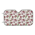 thumbnail image 7 of Fotbe Lilies Flowers Car Windshield Sunshade | Sun Visor Protector Front Window Shade, Keeps Out UV Rays, Keeps Your Vehicle Cool-Small, 7 of 7
