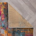thumbnail image 5 of World Rug Gallery Bari Contemporary Abstract Art Indoor Area Rug - Multi 5'x7', 5 of 8