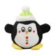 thumbnail image 4 of Juguete duradero para enriquecer a tu perro, juguetes navideños para perros, juguetes chirriantes para perros, peluche masticable. Pingüino, 4 of 9