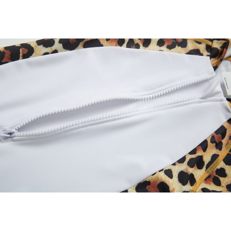 BONVERANO Maillot De Bain Bébé Fille Une Pièce Manches Longues – Protection UV 50+ – Fermeture Éclair – Anti-UV Piscine & Plage