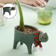 thumbnail image 1 of Maceta de cerámica esmaltada creativa para flores, maceta para jardín, Micro paisaje, Cactus, macetas suculentas, maceta con decoración de drenaje, DYNWAVEMX Maceta suculenta, 1 of 8