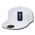 thumbnail image 1 of DECKY Gorra ajustada retro, blanco, 7 1/4 DECKY DEKY-FBA-RP1-PL-WHT-25, 1 of 1