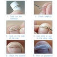 thumbnail image 4 of Vogacara Corrector de uñas de 2 uds., fijador de alambre encarnado, herramientas para el cuidado de los pies, pedicura elástica para uñas, corrección Cuidado de los pies Vogacara CE001659-00, 4 of 8