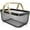 White, variant on Portable Mesh Storage Organizer Basket,Multi-Functional Picking Baskets,Vegetables Basket with Double Folding Handles Picnic Hamper,for Kitchen Garden (White)