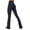 Black-03, variant on REALiKUN Flare Scrunch Leggings for Women V Cross Waist Bell Bottom Yoga Pants Bootcut Workout Leggings