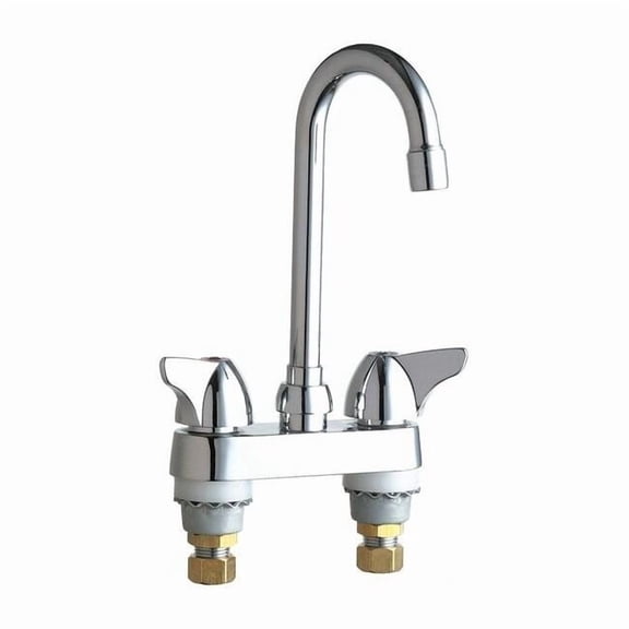 Chicago Faucet Gooseneck,Chrome,Chicago Faucets,1895 1895-ABCP