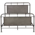 thumbnail image 3 of Beaumont Lane Industrial Queen Metal Bed in Burnished Smoke, 3 of 9