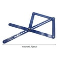 thumbnail image 6 of Sylvtty Corner Angle Finder Ruler Durable Construction Multi-Function Angle Measurement Miter Saw Bevel Gauge Protractor Tool, 6 of 7