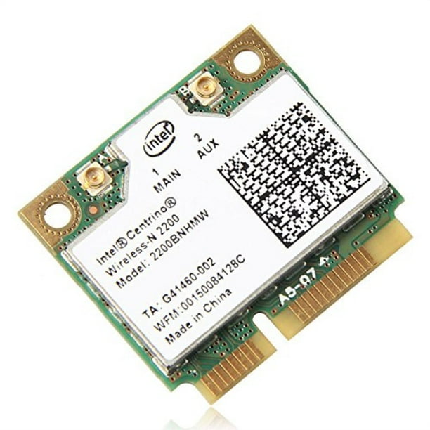 Intel Centrino Wireless N 20 20bnhmw 802 11b G N 300 Mbps 2x2 Single Band Wi Fi Card Walmart Com Walmart Com
