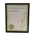 thumbnail image 1 of Universal 76849 Plastic Easy Mount Frame for 8 1/2 x 11 Insert- 3/Pack- Black, 1 of 4