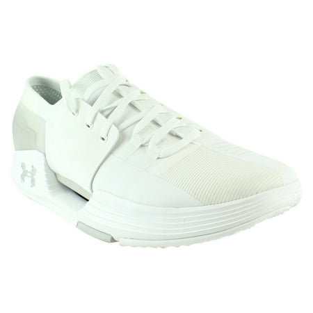 Under Armour Mens Ua W Speedform Amp 2.0 White/White/GlacierGray Fashion Shoes Size 12