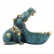 thumbnail image 1 of Hippopotamus Statue Home Resin Hippopotamus Figurine Fun Candy Dish,Key Bowl,Big Mouth Sculpture Tab, 1 of 5