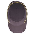 thumbnail image 3 of Casco de seguridad, casco de seguridad de PU gris, gorro de seguridad de cara abierta, valor excepcional, 3 of 8