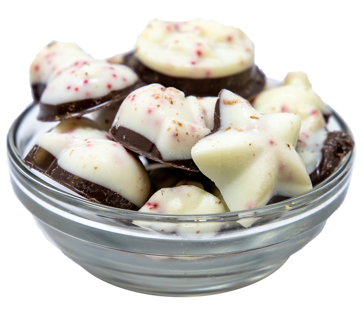 Mini Chocolate Peppermint Bark Bites - 1.25 Lb