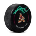 thumbnail image 1 of Logan Cooley Autographed Arizona Coyotes Official Game Puck, 1 of 2