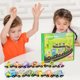 thumbnail image 1 of Juguetes para la piscina, juguetes para bebés, juguetes para niños pequeños, tractor de pista magnético, tren pequeño, rompecabezas educativo para bebés, juguete de ensamblaje para niños, muñeco rompe, 1 of 9