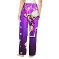 thumbnail image 3 of Hazbin Hotel Angel Dust Dance Women's Pajama Pants Lounge Daily Novelty Cozy Sleep Bottoms Pants Sleepwear With Pockets, 3 of 8