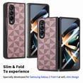 thumbnail image 2 of for Samsung Galaxy Z Fold 4 Case with Hinge Protection, Embossed Z Fold 4 Case Built-in Screen Protector, Full Body- Silicone All-Inclusive Shockproof Case for Samsung Galaxy z Fold 4, Purple, 2 of 9