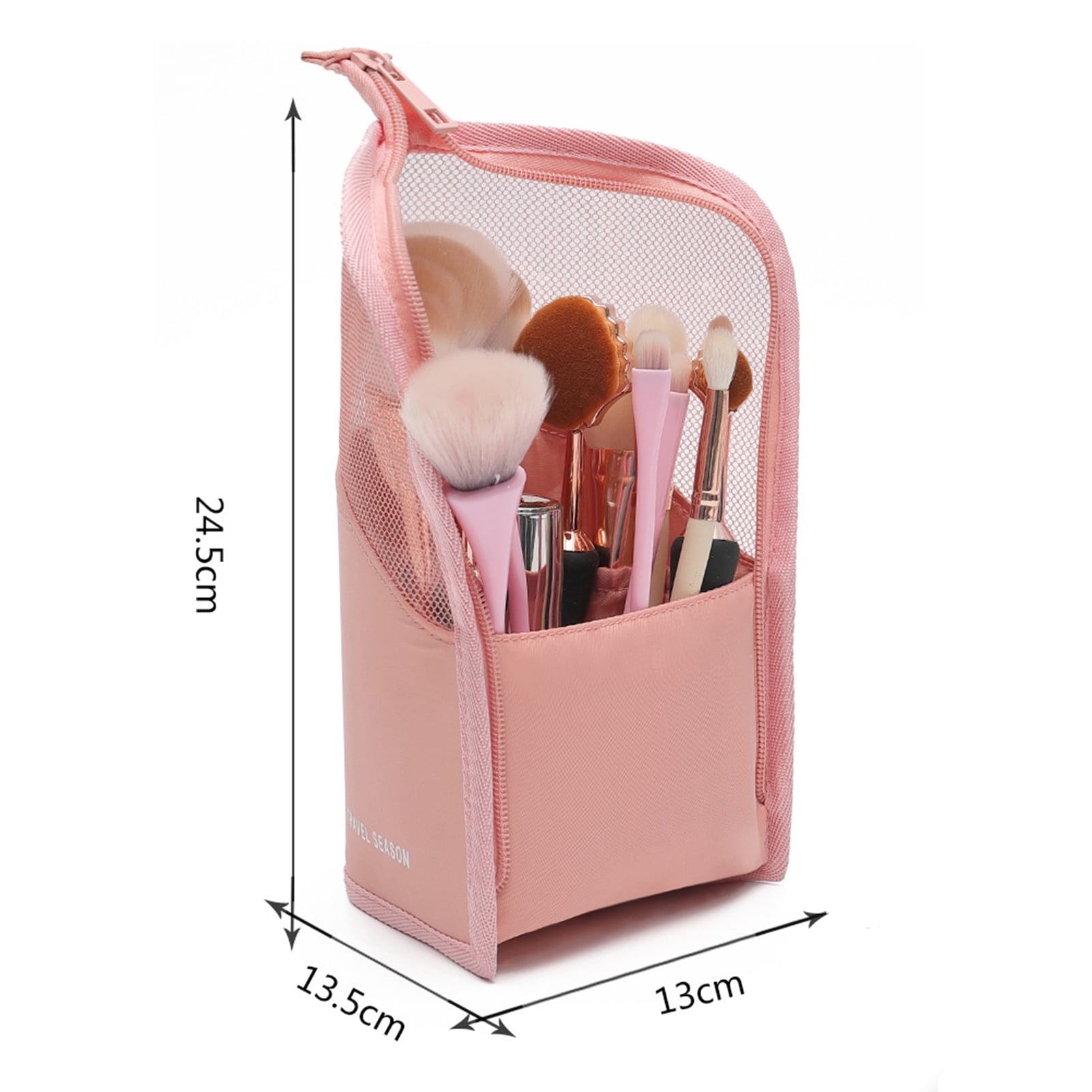 Stand up Makeup Brush Holder 29 Pockets Travel Pouch – The Salon