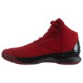 thumbnail image 4 of Mens Under Armour Curry 1 Lux Mid Suede Red Black 1296617-600, 4 of 7