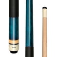 thumbnail image 1 of ASKA 42" Short Pool Cue Stick - Blue, 13.5 oz Canadian Maple, 13mm Leather Tip, Nylon Wrap for Tight Spaces, 1 of 5