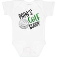 thumbnail image 3 of Inktastic Papa's Golf Buddy with Golf Ball Boys or Girls Baby Bodysuit, 3 of 5