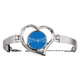 thumbnail image 1 of Jumpg 5-le personal Azul Pulsera pulsera de joyería en forma de corazón Unbranded M, 1 of 3