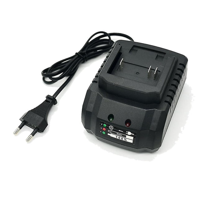 Cargador para batería de litio de 18 V y 21 V Aplicar a taladro inalámbrico Amoladora Herramientas eléctricas Enchufe europeo