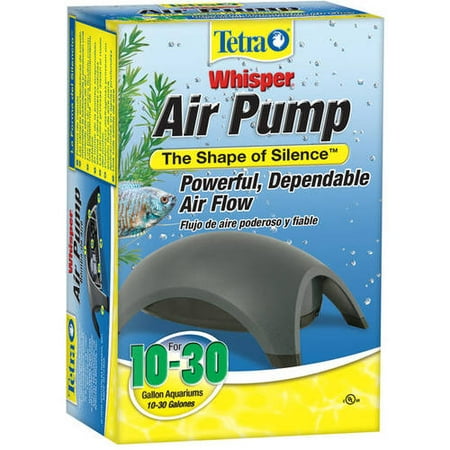 Tetra Whisper Air Pump for Aquariums 10 to 30 Gallons,
