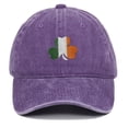 thumbnail image 1 of Irish Vintage Baseball Cap Embroidered Cotton Adjustable Distressed Dad Hat, 1 of 4