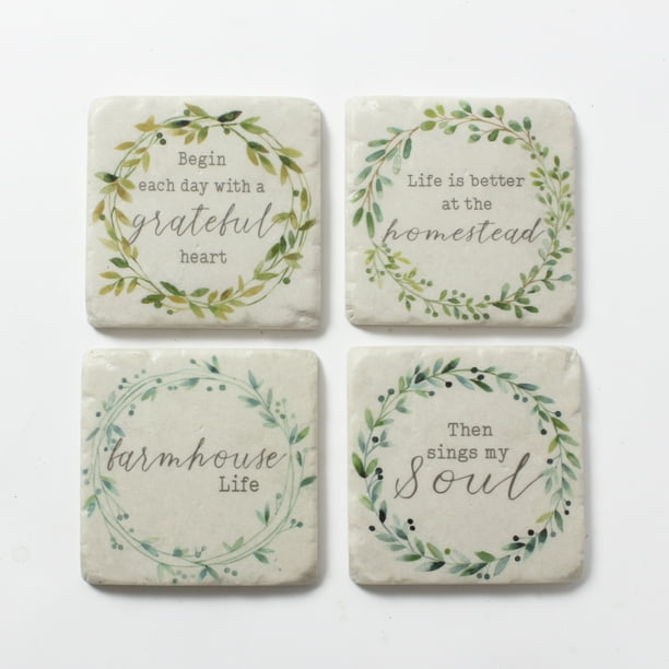 Inspirational clearance drink coasters