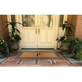 thumbnail image 6 of A1HC Natural Coir and Rubber Paisley Monogrammed Doormat, 30"x60", Heavy Duty Outdoor Front Door Mat, Durable Easy-Clean Bronze Rug, 6 of 6
