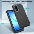 thumbnail image 5 of Asuwish Compatible with Samsung Galaxy A17 5G/4G Phone Case Hybrid Rugged Shockproof Hard Protective Drop Proof Full Body Heavy Duty Mobile Cell Cover for A 17 G5 17A Women Men Black, 5 of 8