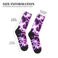 thumbnail image 3 of Rocae Blue Lightning for Adult Socks Casual Athletic Stretchy Loose Socks for Women Men Non-Slip Middle Tube Socks, 3 of 7