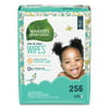 New Seventh Generation Free & Clear Baby Wipes, Refill, Unscented, White, 256/PK, 3 PK/CT,Each